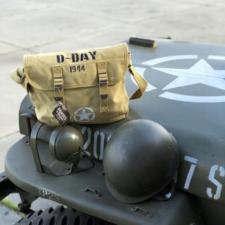 D-Day 1944 Canvas Shoulder Bag by Fostex WWII Series